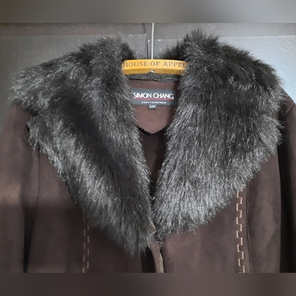 Simon Chang Full Length Winter Coat - Picture 3 of 13